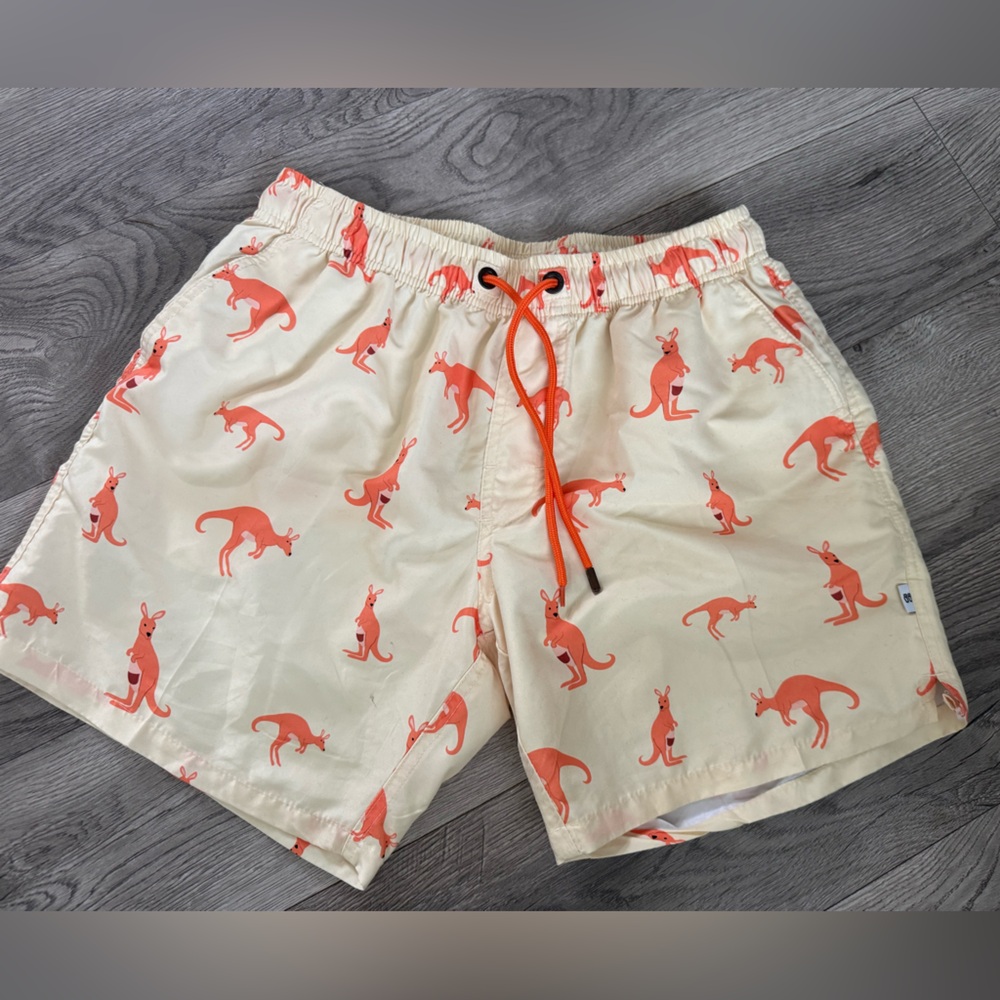 Bondi Beamers Kangaroo Print Swim Shorts